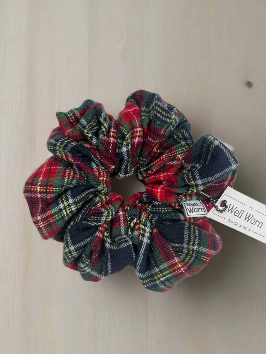 Tartan Check Isla Scrunchies