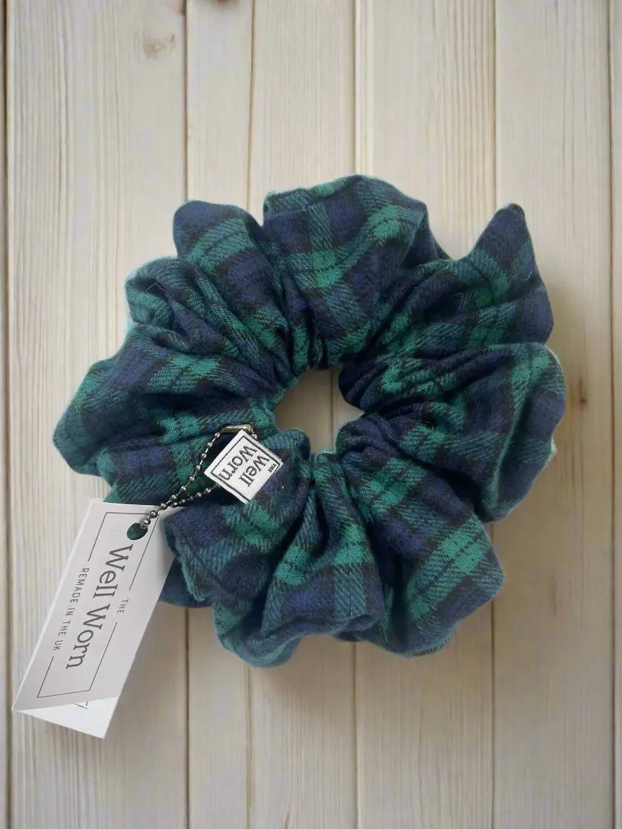 Tartan Check Isla Scrunchies