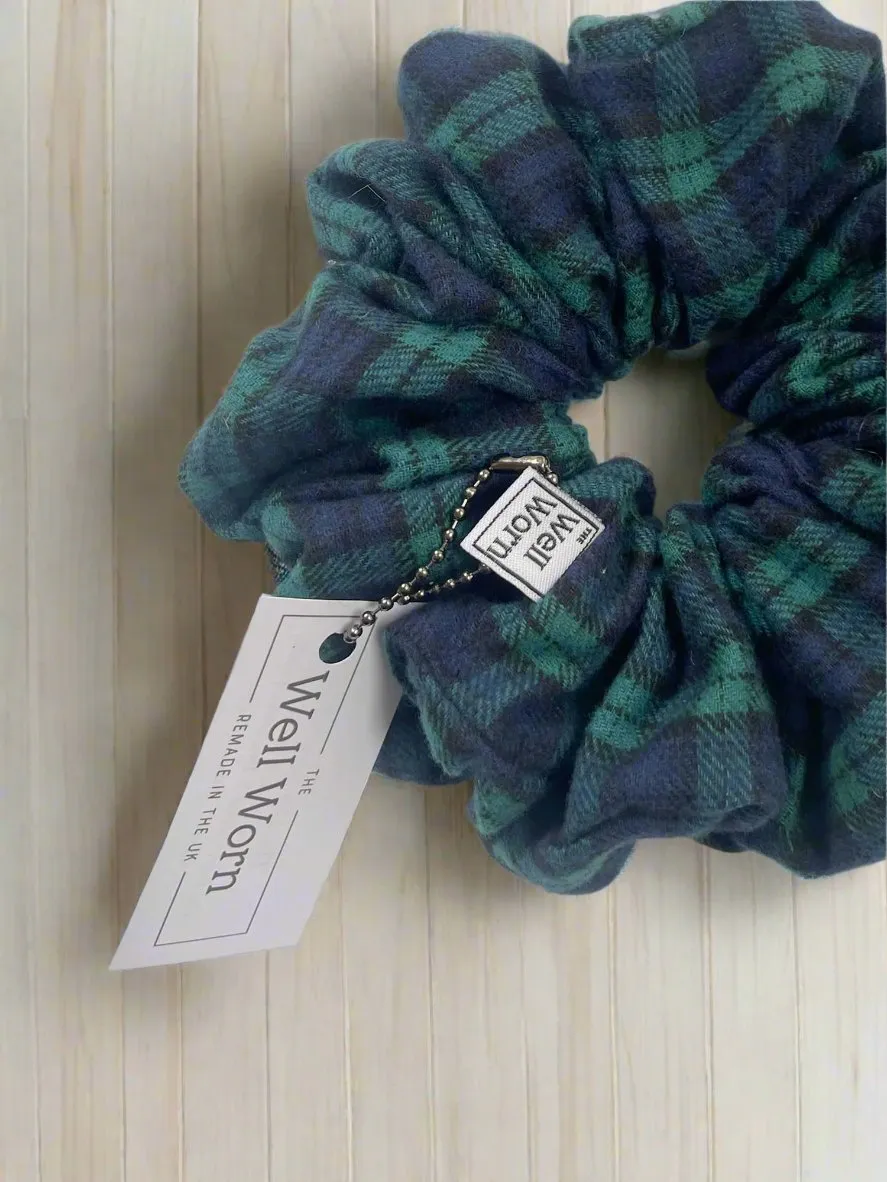 Tartan Check Isla Scrunchies