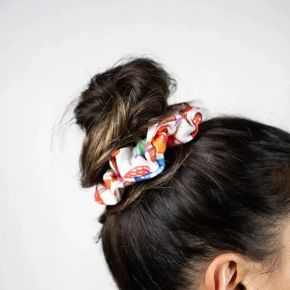 Tiny Toadstools Scrunchie